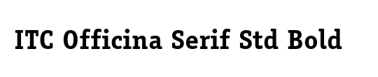 Officina Serif OS ITC TT