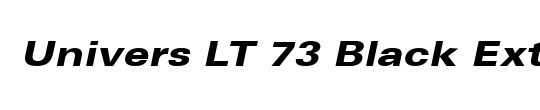 Univers LT 55