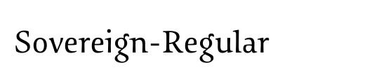 Sovereign-Regular