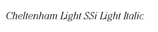 Cheltenham Light SSi
