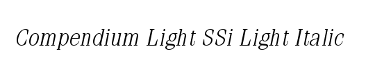 Compendium Light SSi