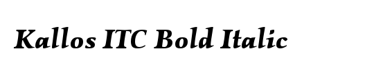 ReedFont bold italic