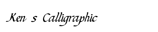 Bentron Calligraphic