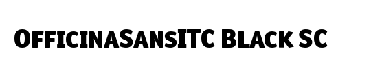 OfficinaSansITC