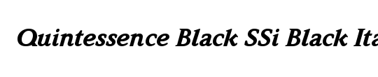 Quintessence Black SSi