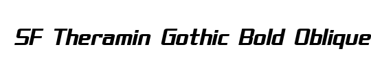 SF Theramin Gothic