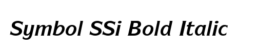 Symbol SSi