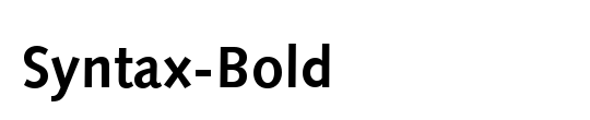 Css syntax bold