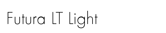 Futura LT Light