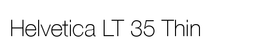 Helvetica Neue LT