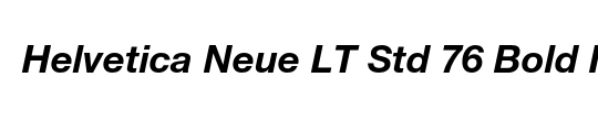 HelveticaNeue LT 55 Roman