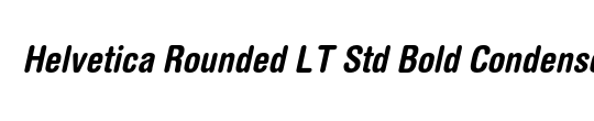 HelveticaRounded LT Bold