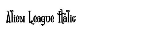 League Gothic Italic
