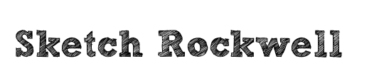 Rockwell Extra Bold Font Generator