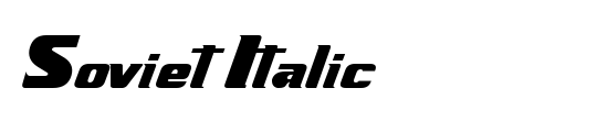 Soviet Italic