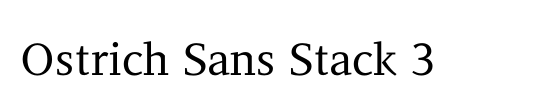 Ostrich Sans Rounded