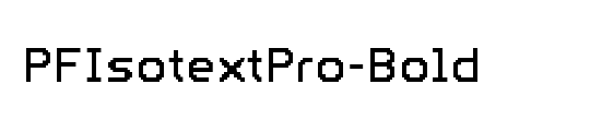 PF Isotext Pro