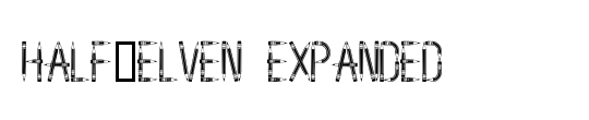 Half-Elven Expanded Italic