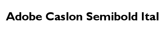 ACaslon RegularSC