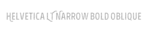 Helvetica Narrow CE