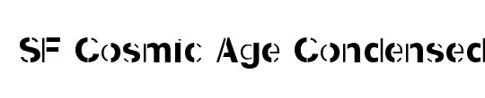 SF Cosmic Age Condensed