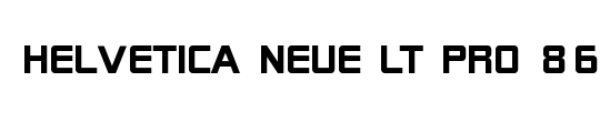 Helvetica Neue LT Std