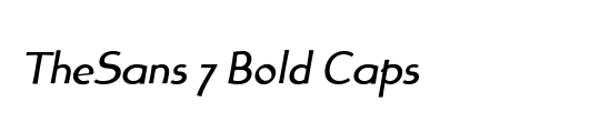 The Sans Bold-