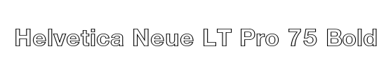 Helvetica Neue LT