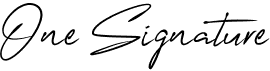 Elegant Signature