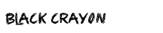 Black Crayon