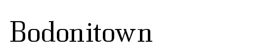 Bodonitown