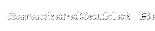 CaractereDoublet Beveled