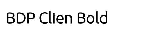 BDP Clien Bold