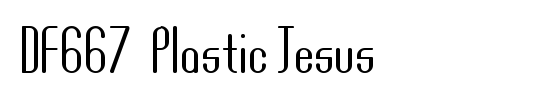 DF667  Plastic Jesus