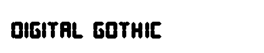 DIGITAL GOTHIC