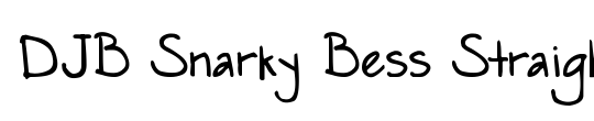 DJB Snarky Bess Straight