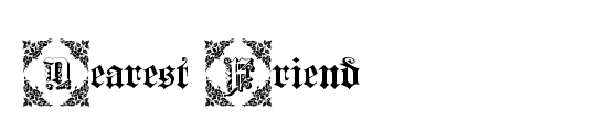 Dearest Friend