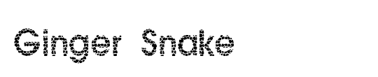Ginger Snake