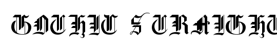 Gothic Straight-Faced, 16th c.
