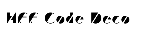 HFF Code Deco