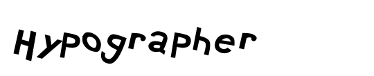 Hypographer