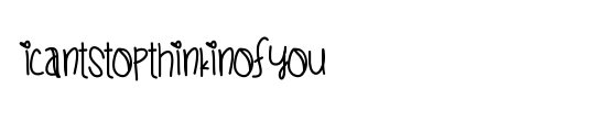 ICantStopThinkinOfYou