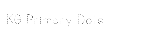 KG Primary Dots