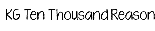 KG Ten Thousand Reasons Alt