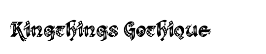 Kingthings Gothique