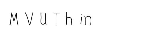 MVUThin