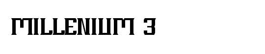 MILLENIUM 3