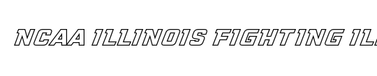 NCAA Illinois Fighting Illini Outline