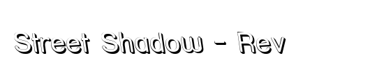 Street Shadow - Rev