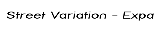 Street Variation - Expanded